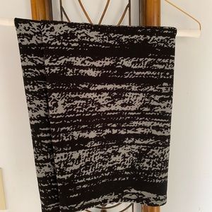 Lularoe black and gray Cassie